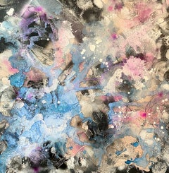 Colors of My Closet, 2021, Mixed Media, Abstract Painting on Canvas, Signed