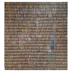 Annie Morris Untitled Peg Piece Modern Wood and Paint Sculpture 2010 UK