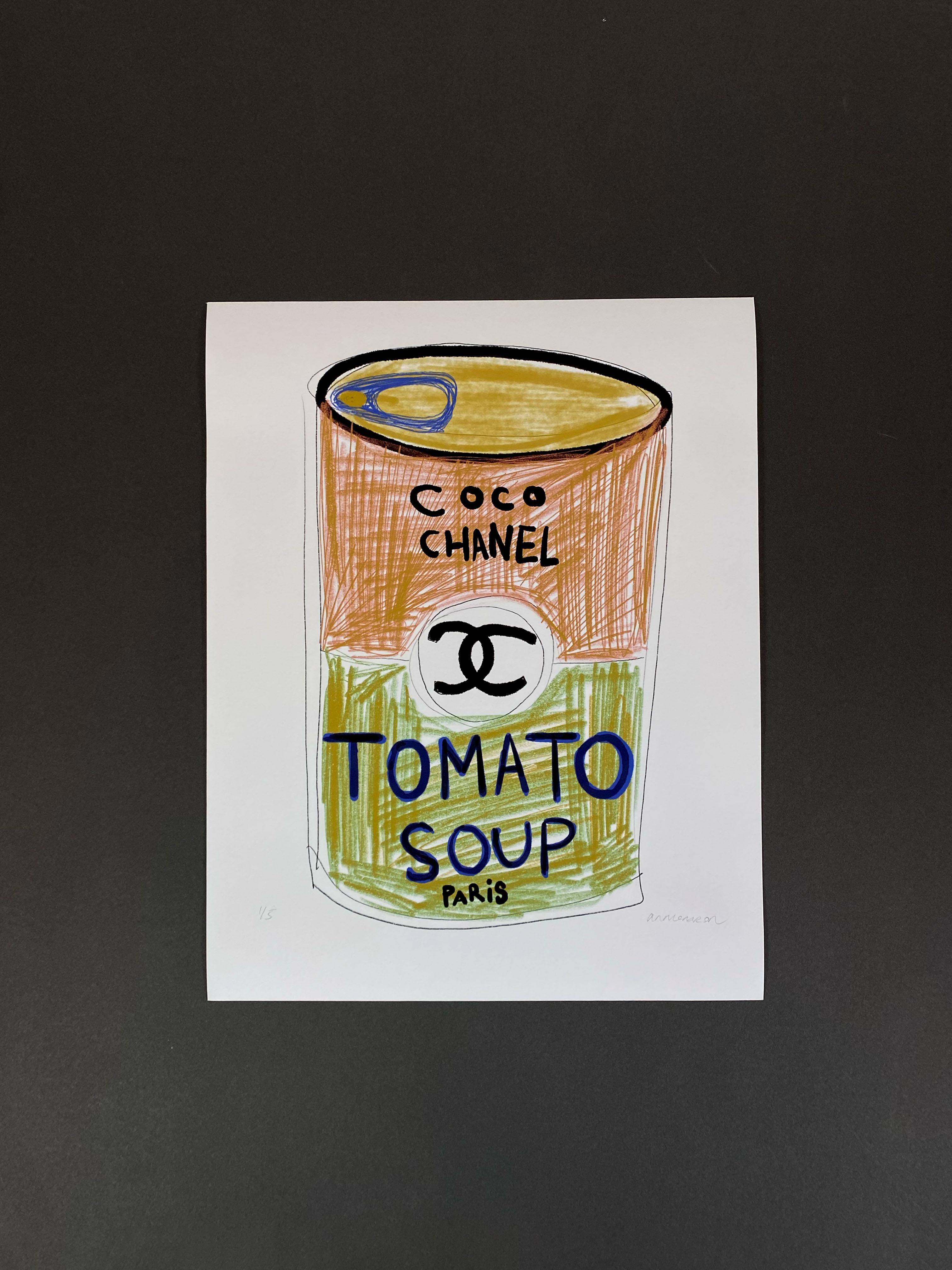 4 Soup imprimées 11x14