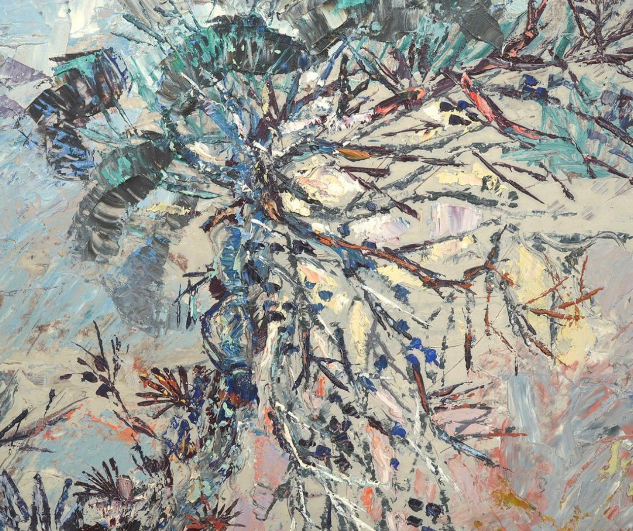 Ölgemälde Afrikanische amerikanische Frau, Kunst Annie Nobles Miller, Indian River, Florida im Angebot 2