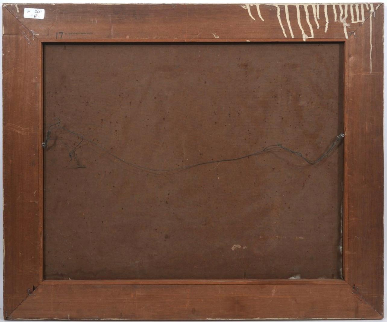 Ölgemälde Afrikanische amerikanische Frau, Kunst Annie Nobles Miller, Indian River, Florida im Angebot 6