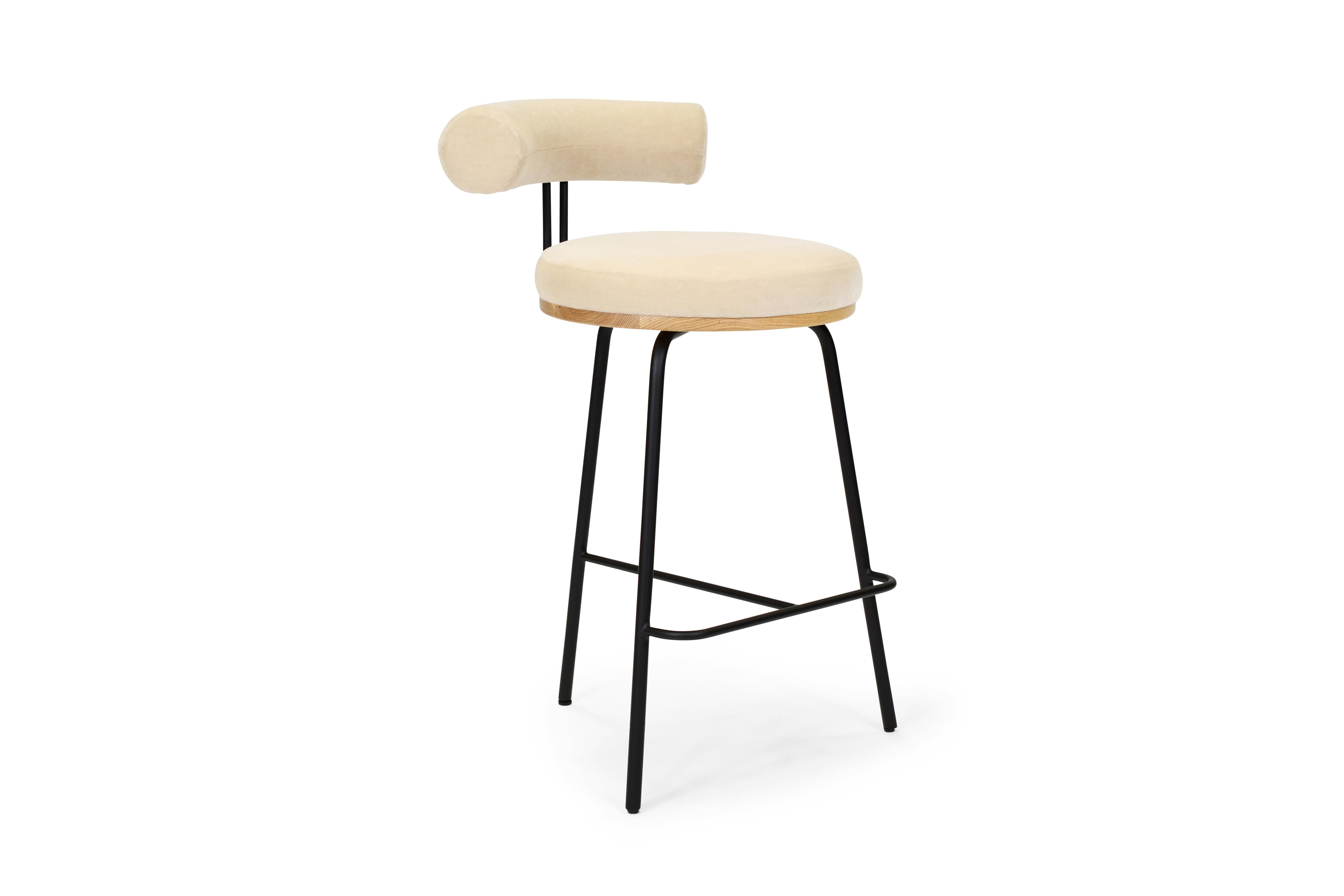 tabouret champagne