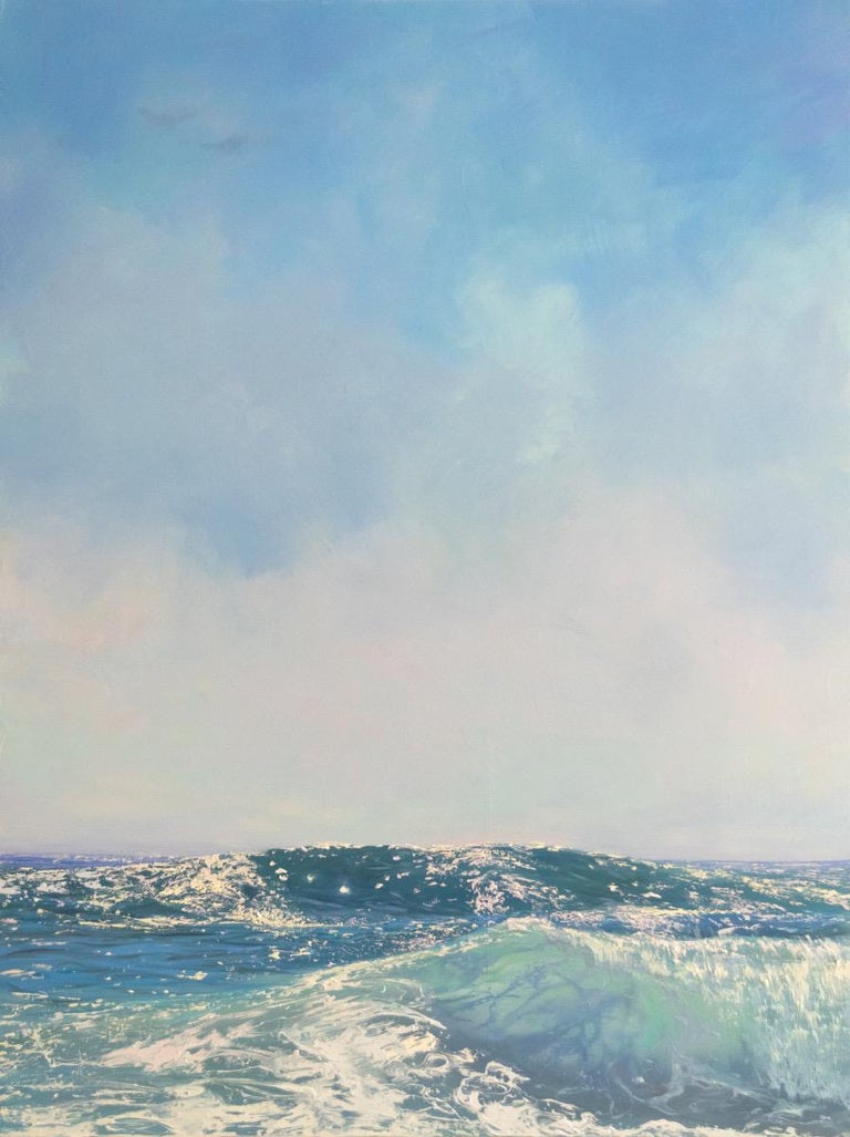 Light store blue paintings