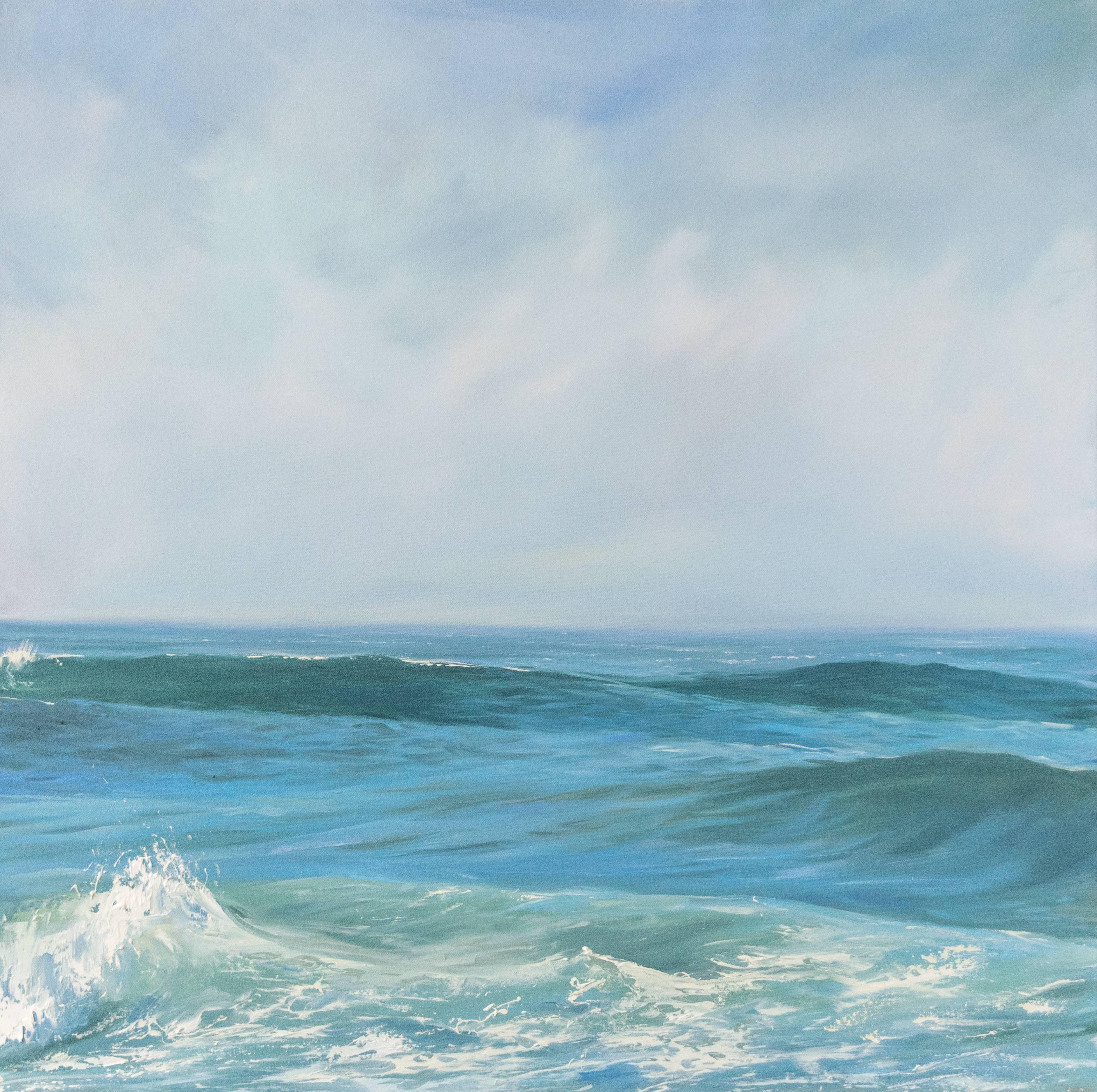 Annie Wildey Landscape Painting - Summer Waves