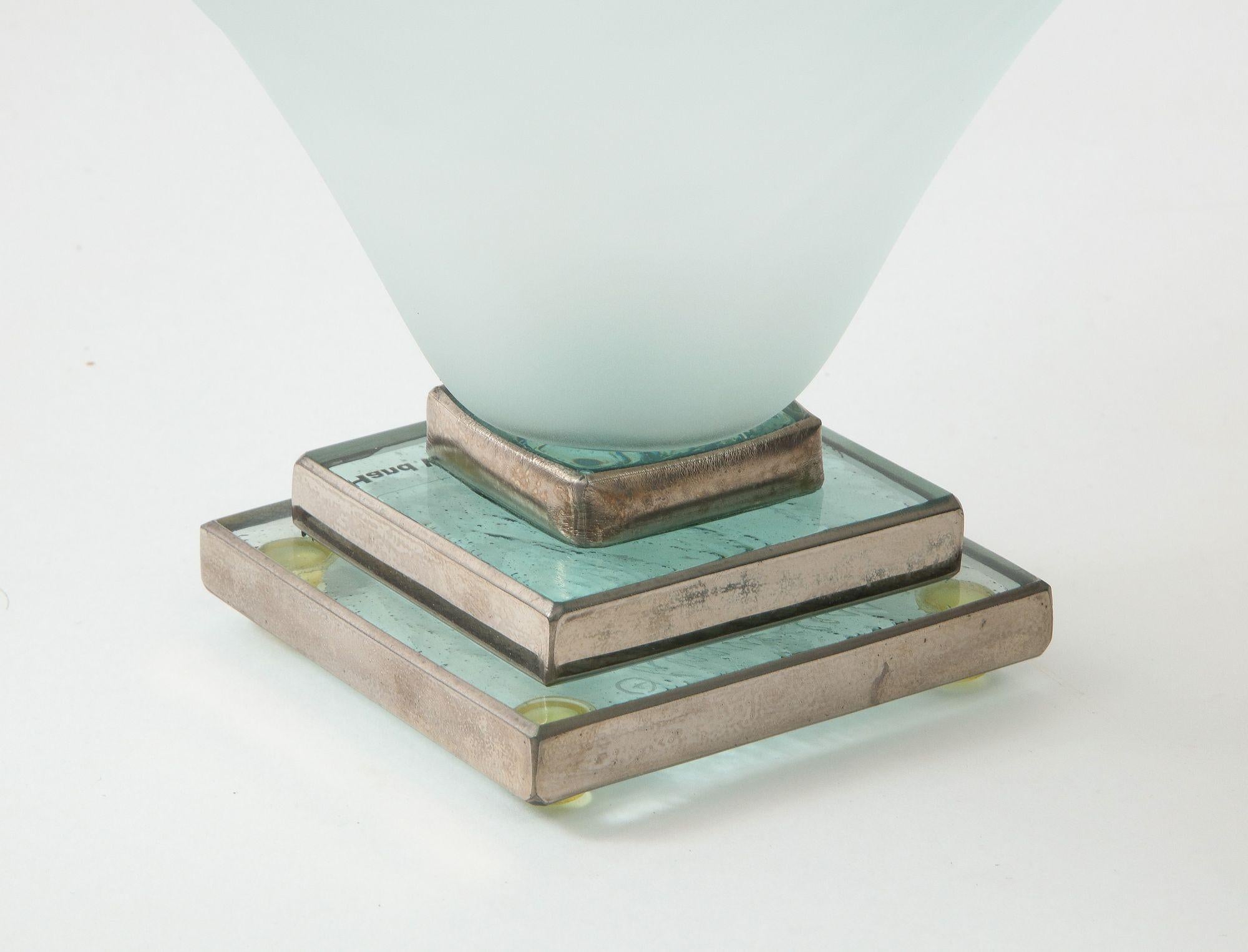 Annieglass Studio Art Glass Footed Bowls 1