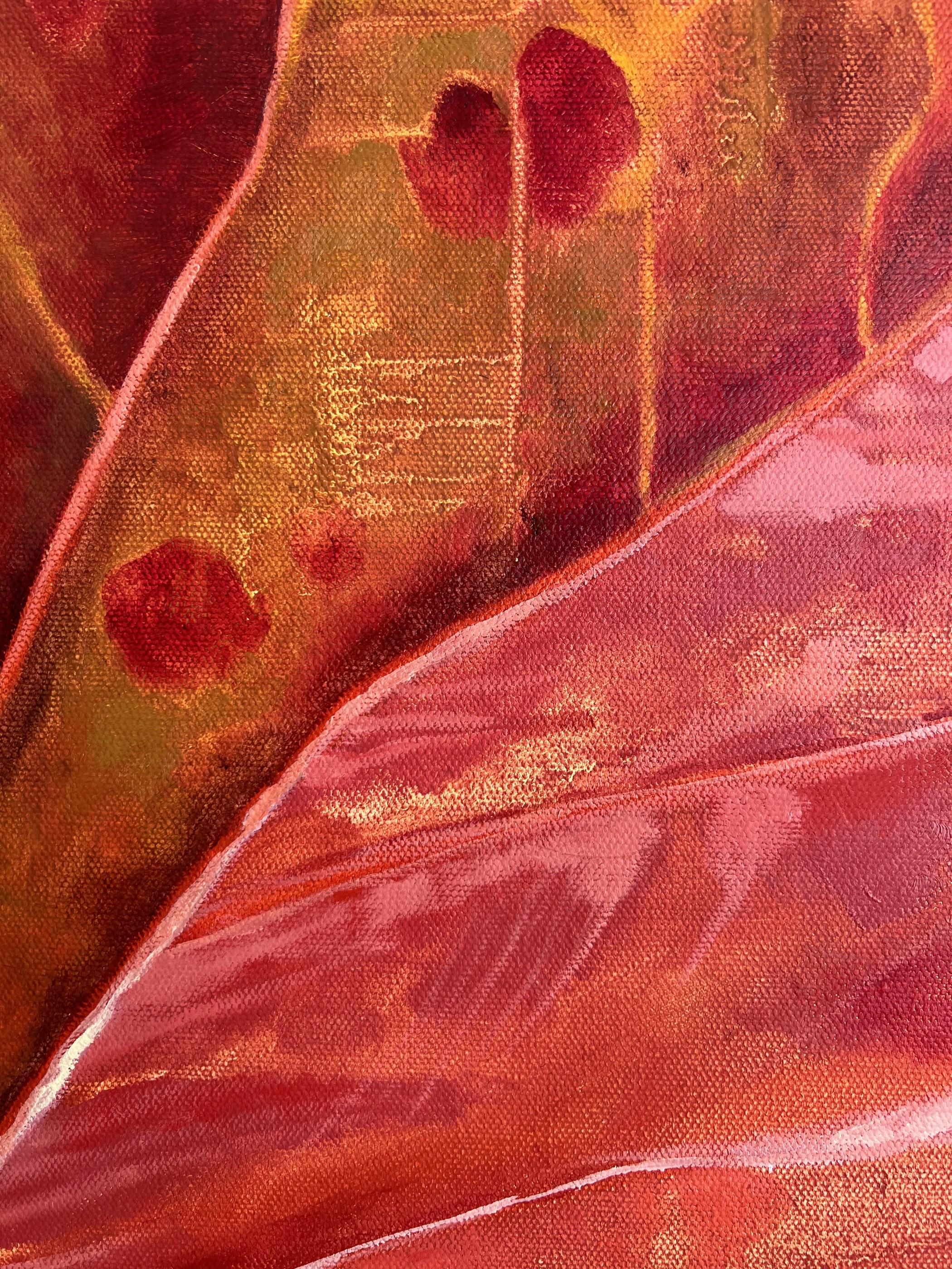 Begonia (Astratto, Realismo, Foglie, Modelli, Arte botanica, ~30% di sconto sul prezzo di listino) in vendita 5