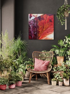 Begonia (Abstract, Realism, Leaf, Patterns, Botanical Art, ~30% OFF LIST PRICE)