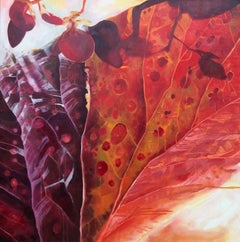 Begonia (Abstracto, Realismo, Hoja, Patrones, Arte Botánico, ~30% DESCUENTO DEL PRECIO DE LISTA)