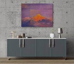 Soirée au miel doré (nuages, ciel, couleurs chaudes, éclatantes)