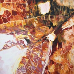Roble (Tejido) (Abstracto, Realismo, Hoja, Patrones, Arte Botánico, ~28% DESCUENTO)
