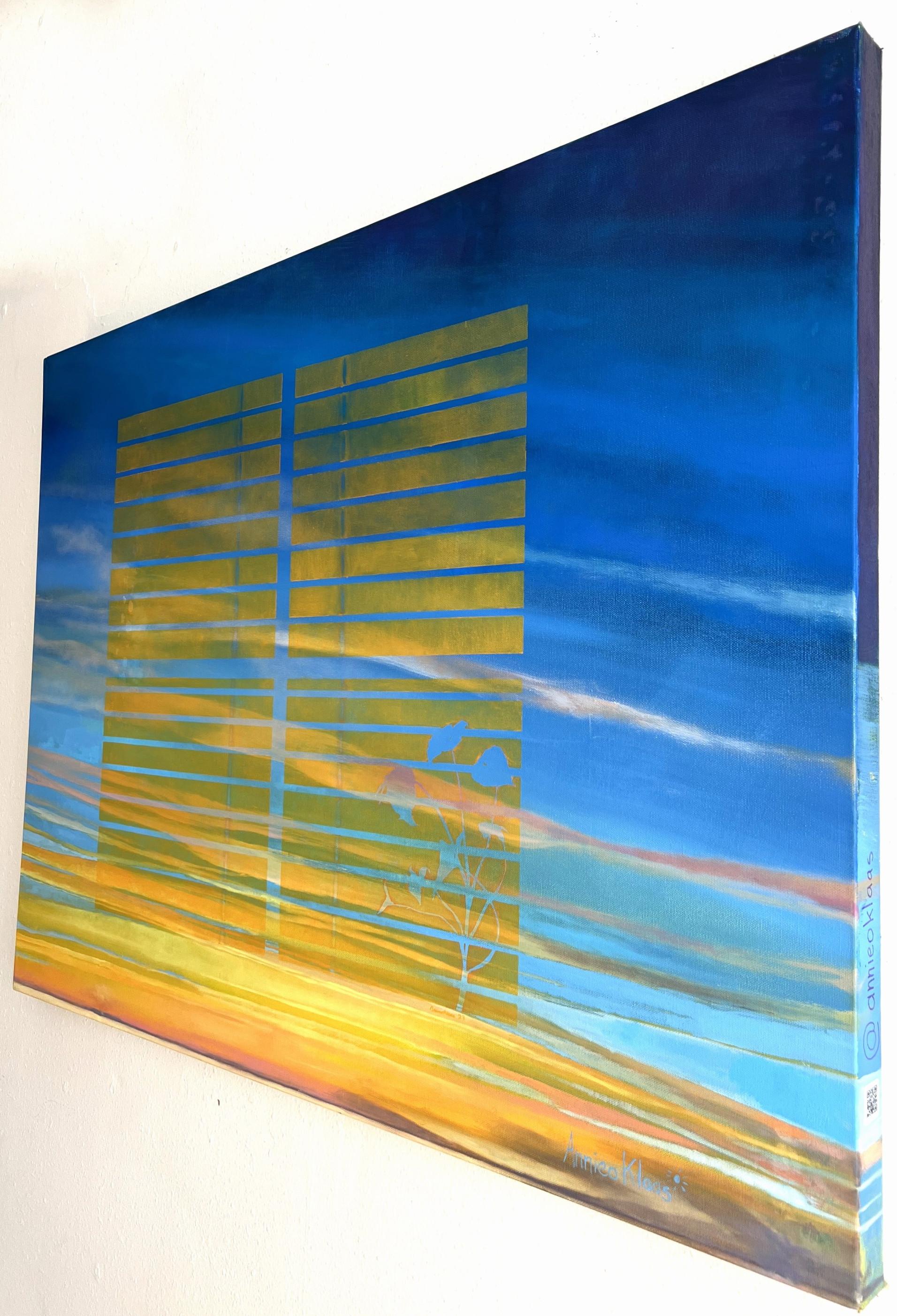 Annieo Klaas
Tamizar el cielo en capas
2024
Óleo sobre lienzo
101,6 x 30,48 cm (40 x 30 pulgadas)
Firmado abajo a la derecha
COA proporcionado

*Sobre bastidor - envuelto para galería - listo para colgar

La serie de óleos de Annieo Klaas, 