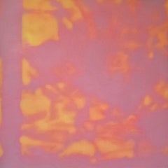 Untitled I (Skyscape, Warm, Glowing, Abstract, Pulsating, Lilac, Pink, Yellow)