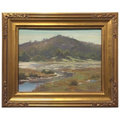 "Annie's Canyon, San Elijo Lagoon" Plein Air Painting by Ben M. Young