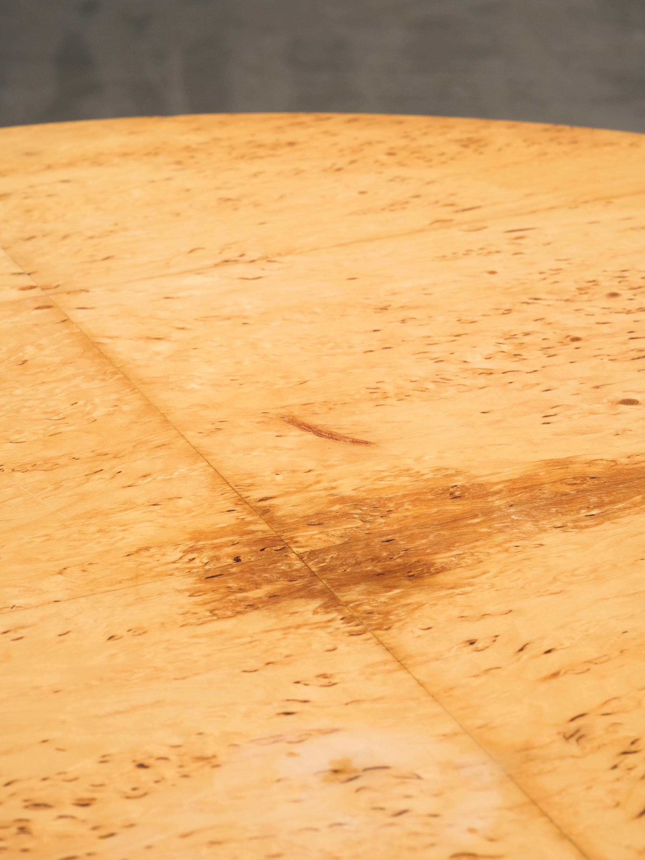 20ième siècle Table basse Annika en bouleau de souche par Bruno Mathsson pour Dux, Suède en vente