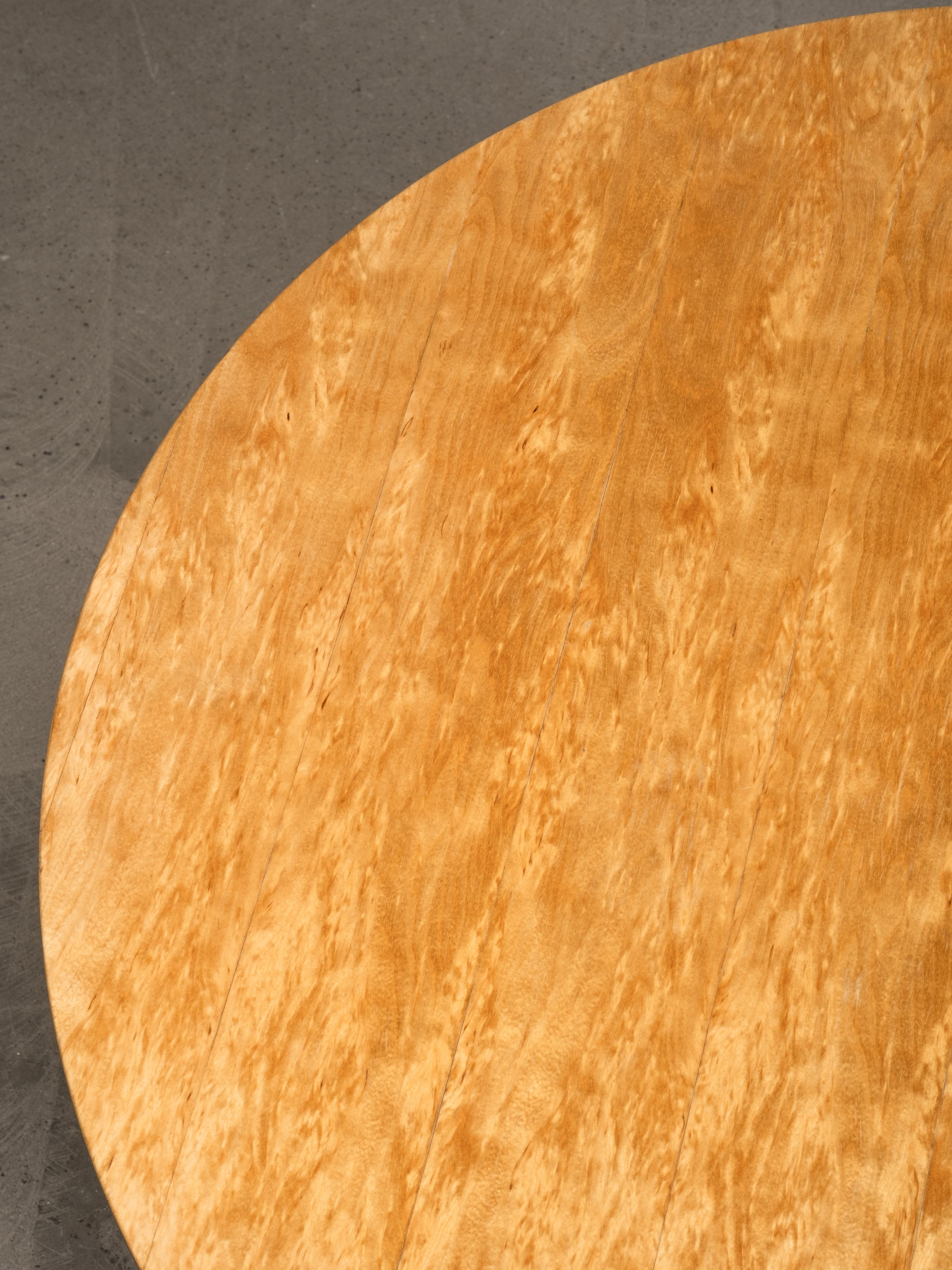 “Annika” Curly Birch Coffee Table by Bruno Mathsson for Dux, Sweden, 1960s For Sale 3