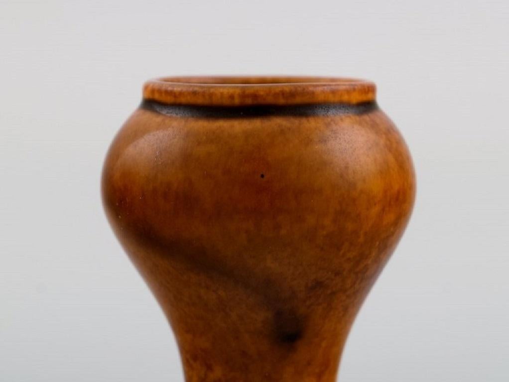 Finnish Annikki Hovisaari for Arabia, Miniature Vase in Glazed Ceramics