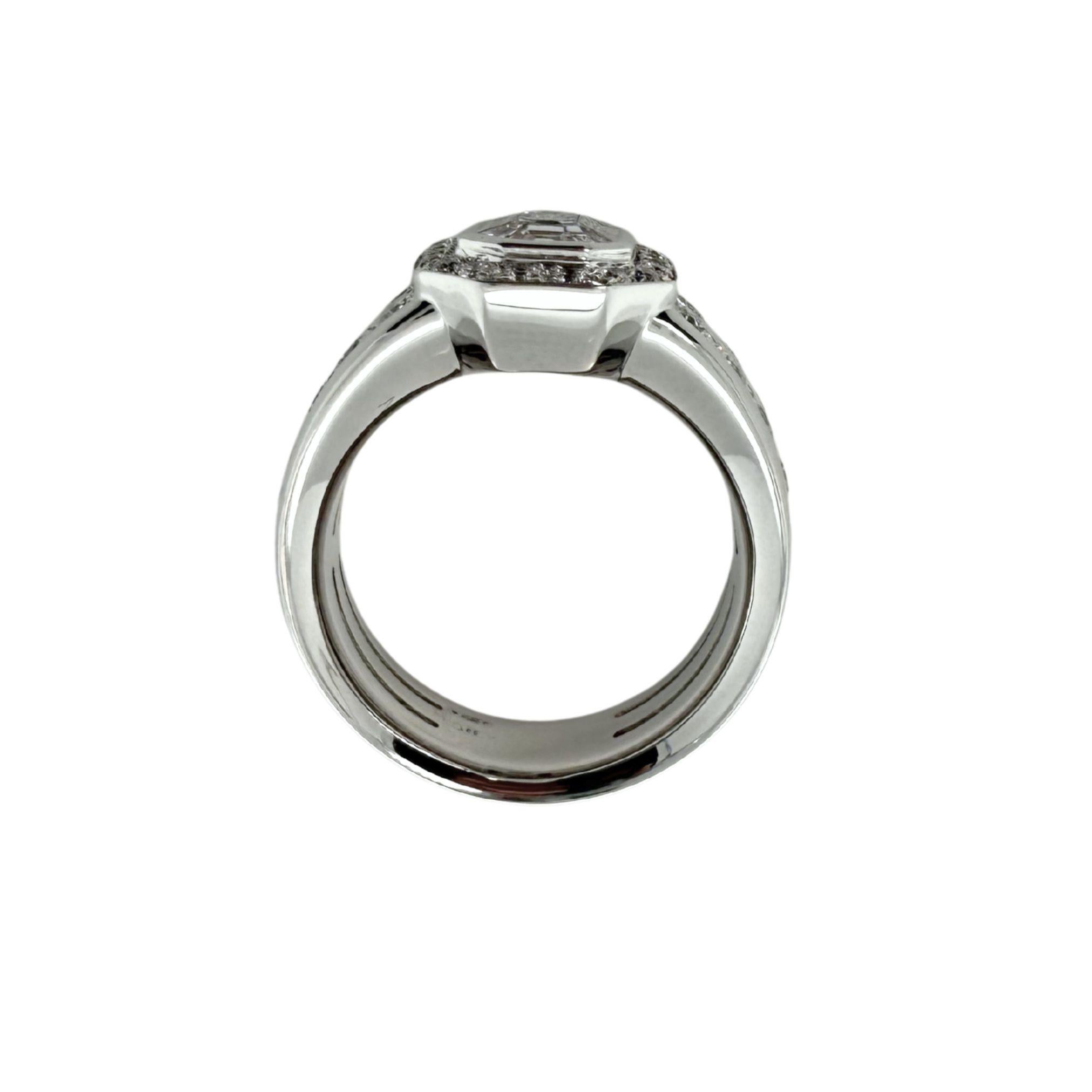 ANNIVERSARY Ring aus 18K Weißgold mit natürlichen Diamanten im Angebot 1