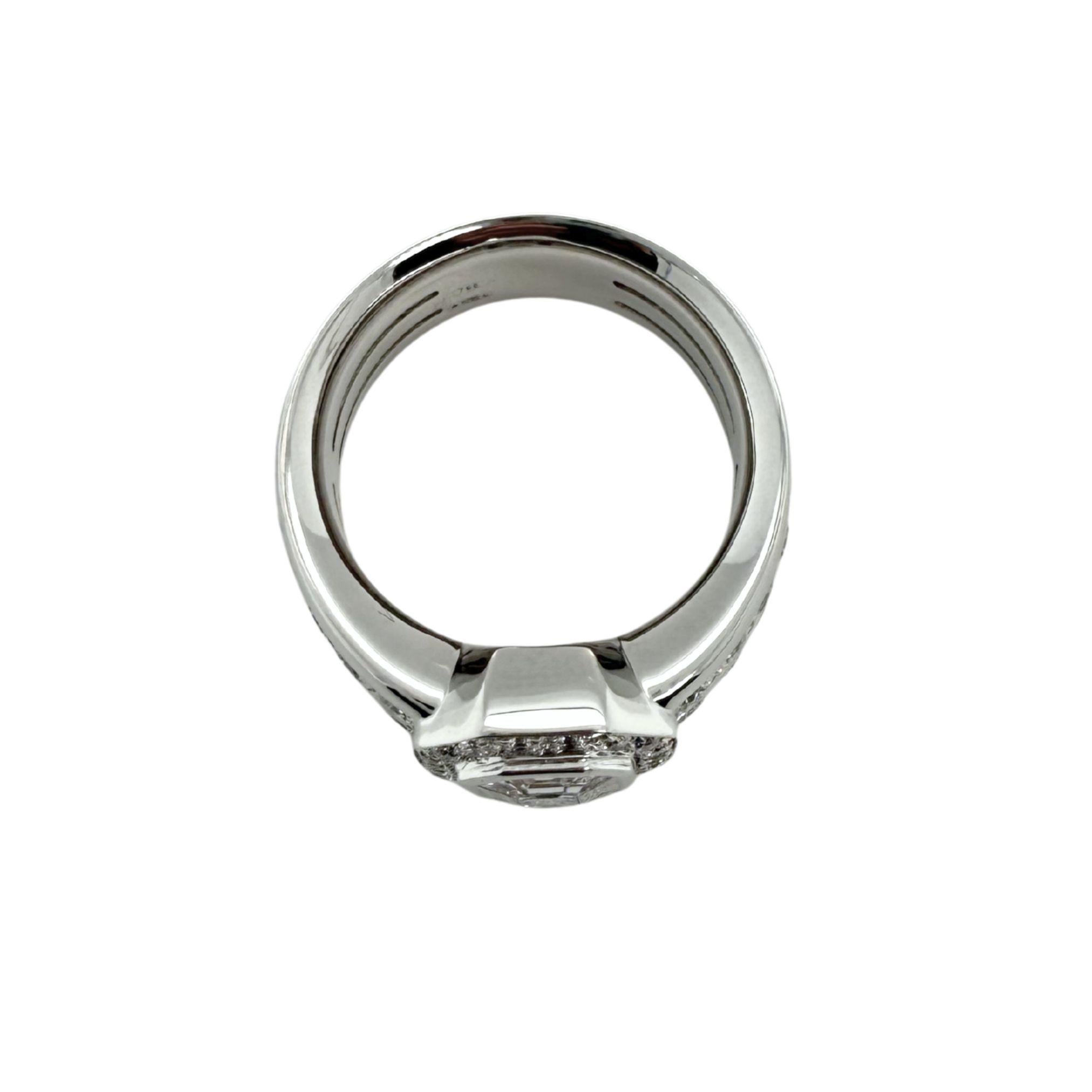 ANNIVERSARY Ring aus 18K Weißgold mit natürlichen Diamanten im Zustand „Neu“ im Angebot in Monte-Carlo, MC