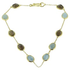 Annoushka Aquamarine and Quartz Bracelet