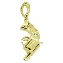 Annoushka Diamond Pistol Pendant Charm
