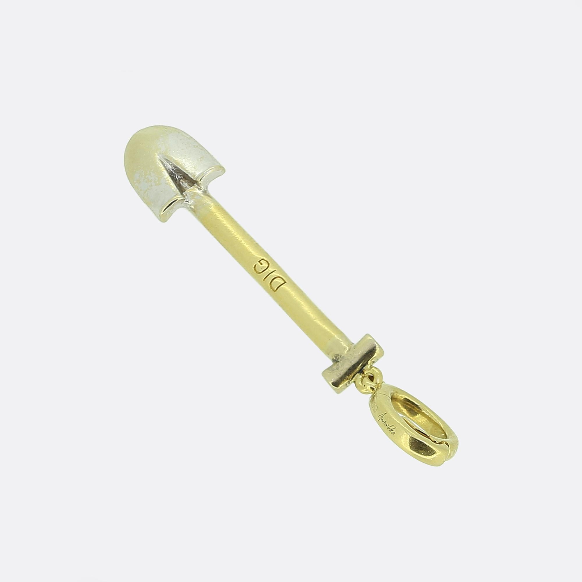 Annoushka Dig Pendant Charm In Good Condition For Sale In London, GB