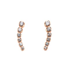 Annoushka Dusty Diamonds 18 Carat Rose Gold Ear Climbers
