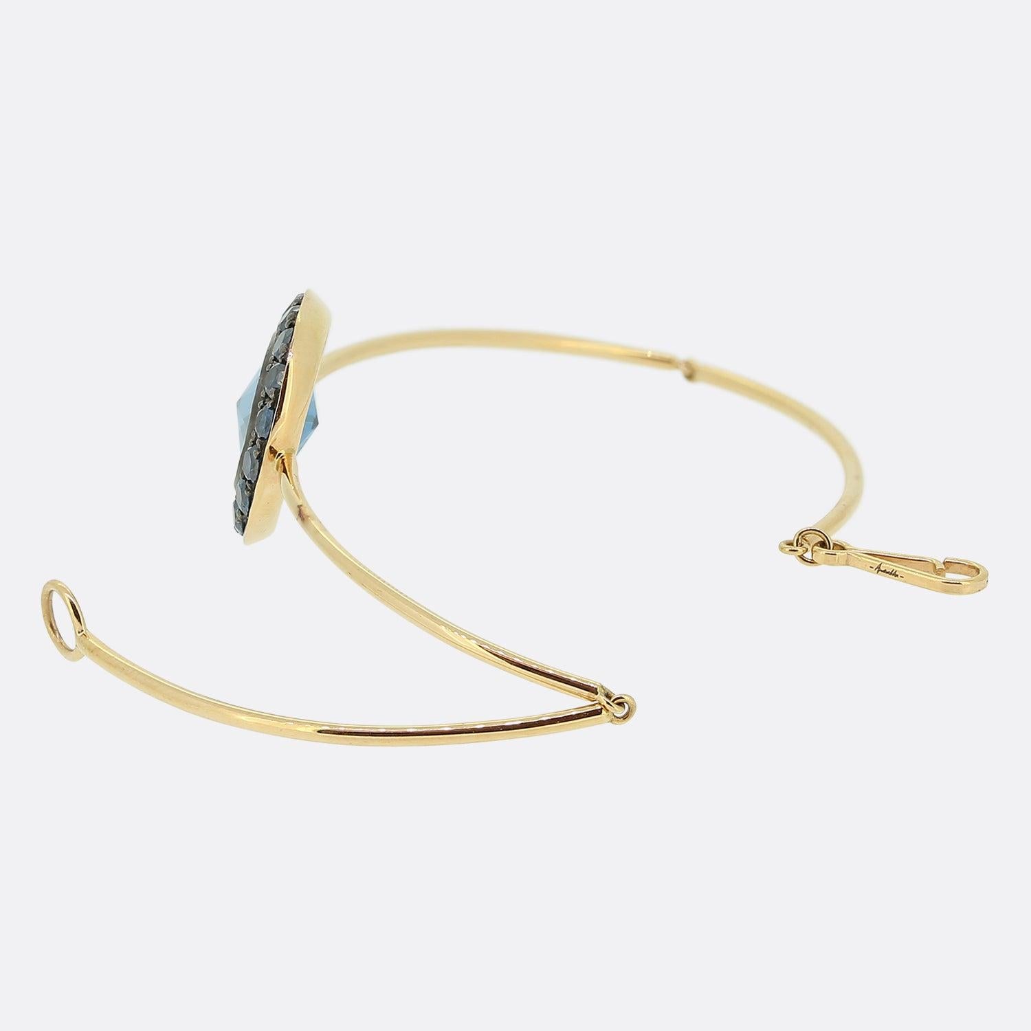 Women's Annoushka Dusty Diamonds Topaz Bracelet For Sale