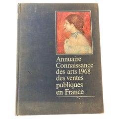 Vintage Annuaire connaissance des arts 1968 des ventes publiques en France Hardcover