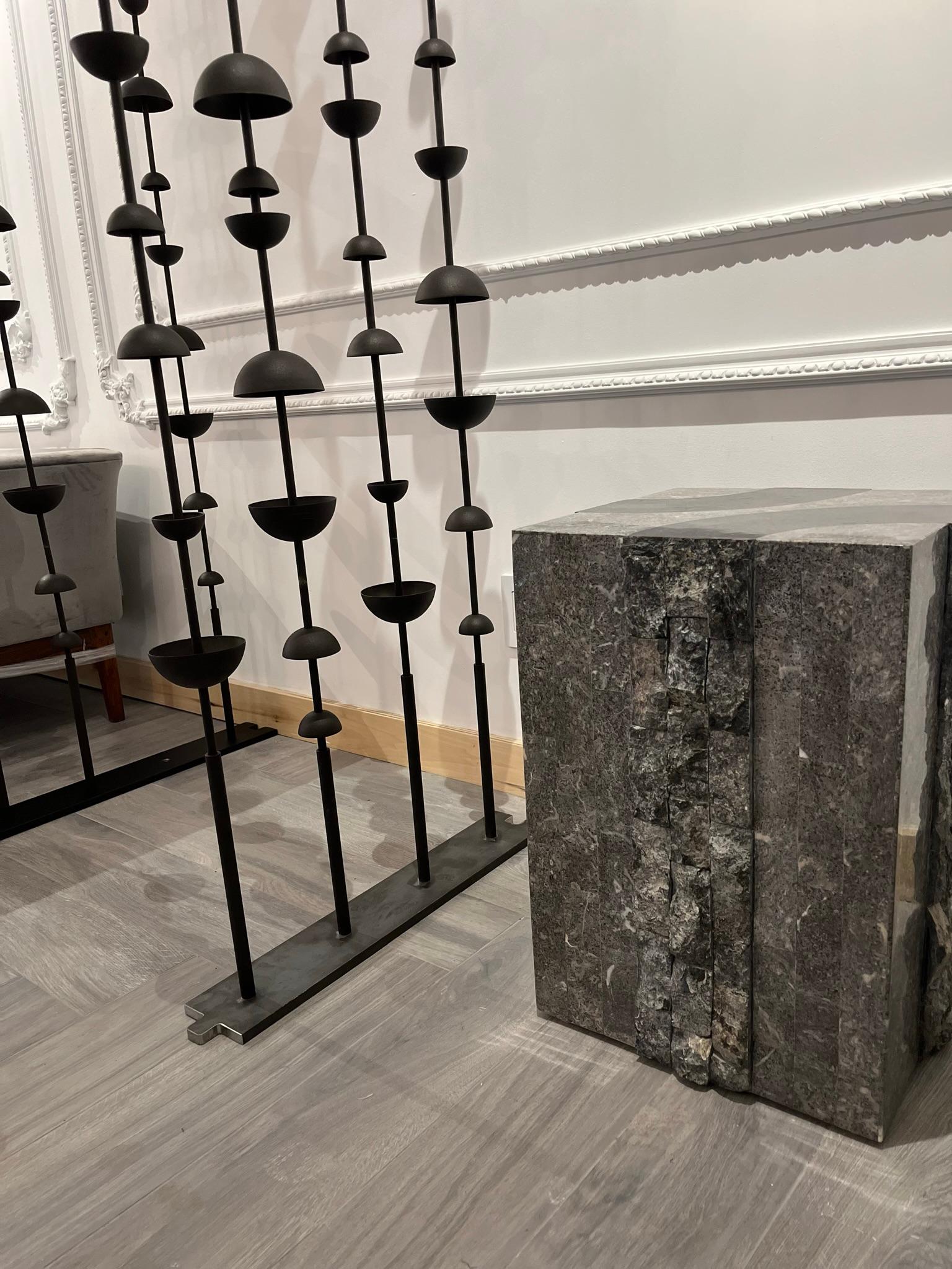 Anodized Aluminium Sculptural Room Divider / Sculpture In New Condition For Sale In toronto, CA