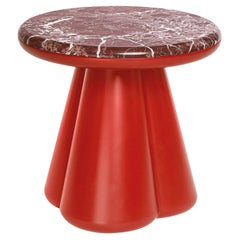 Table d'appoint rouge Anodo