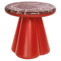 Table d'appoint rouge Anodo