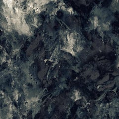 Anoint Petrol Blue Wallpaper by 17 Patterns