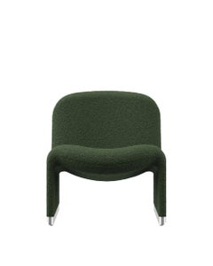 Anonima Castelli Alky Armchair in Bouclé Fabric by Giancarlo Piretti, 1970