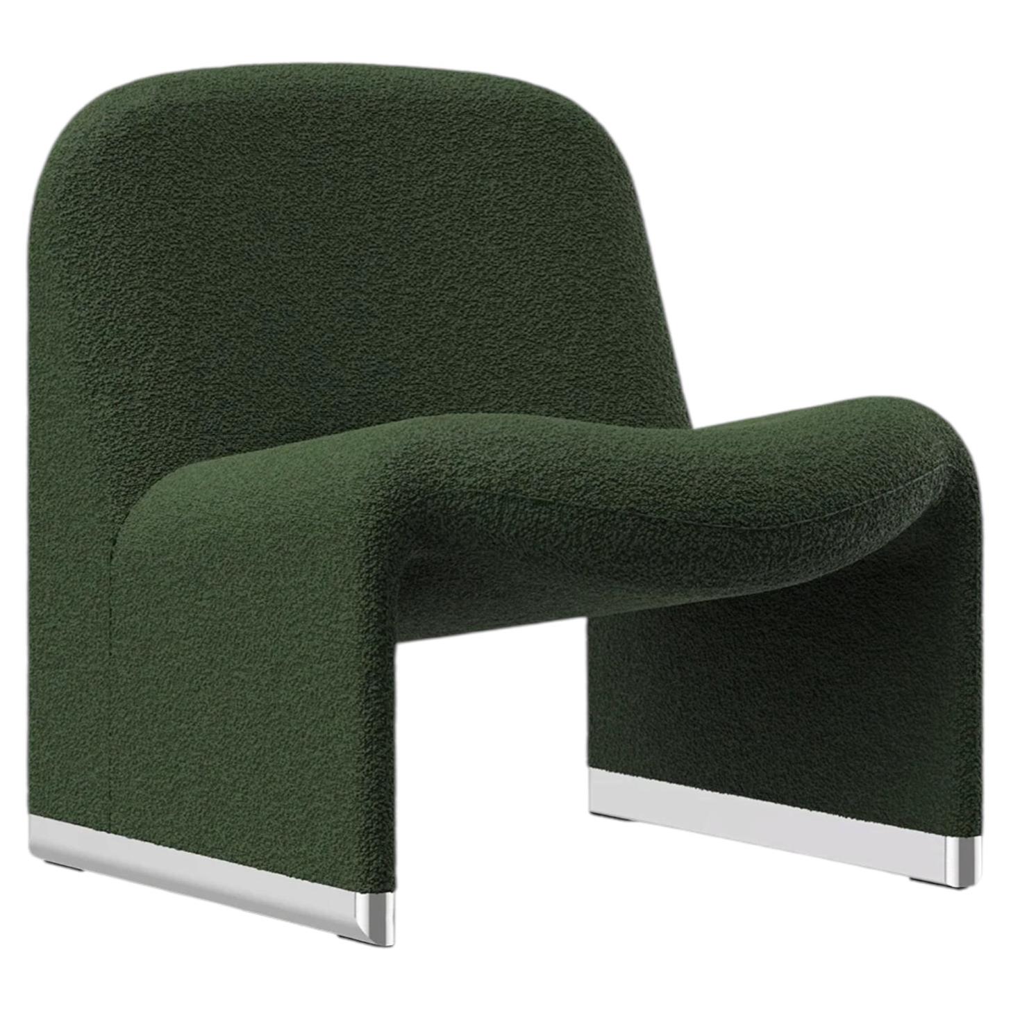 Anonima Castelli Alky Sessel aus Bouclé-Stoff von Giancarlo Piretti, 1970 im Angebot