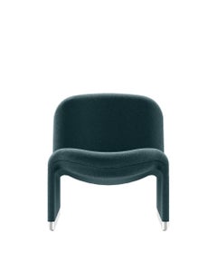 Anonima Castelli Alky Armchair in Velvet Fabric by Giancarlo Piretti, 1970
