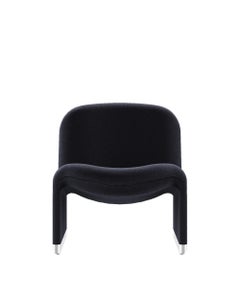 Anonima Castelli Alky Sessel aus Samtstoff von Giancarlo Piretti, 1970
