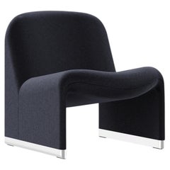 Anonima Castelli Alky Sessel aus Samtstoff von Giancarlo Piretti, 1970