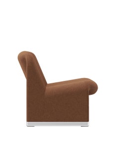 Anonima Castelli Alky Armchair in Virgin Wool Fabric by Giancarlo Piretti, 1970