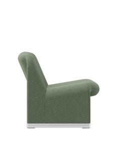 Fauteuil Anonima Castelli Alky en tissu de laine vierge par Giancarlo Piretti, 1970