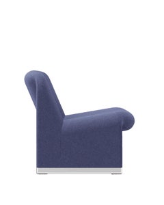 Fauteuil Anonima Castelli Alky en tissu de laine vierge par Giancarlo Piretti, 1970