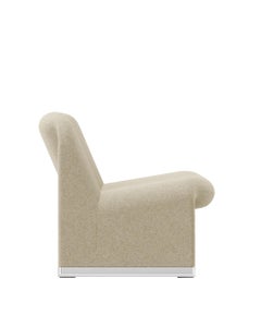 Fauteuil Anonima Castelli Alky en tissu de laine vierge par Giancarlo Piretti, 1970