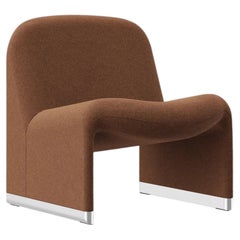 Anonima Castelli Alky Armchair in Virgin Wool Fabric by Giancarlo Piretti, 1970