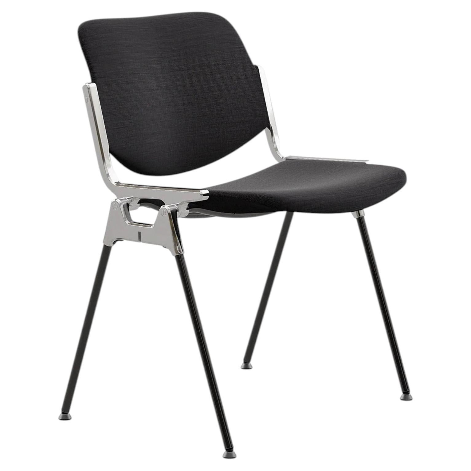 Anonima Castelli DSC 106S Chair Upholstered in Trevira Fabric, Giancarlo Piretti