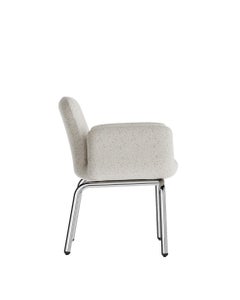 Anonima Castelli Sillón LS en tejido Bouclé de Mario Viezzoli, 1978