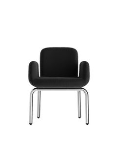 Anonima Castelli Sillón LS en tejido Bouclé de Mario Viezzoli, 1978