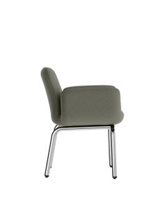 Anonima Castelli Sillón LS en tejido Bouclé de Mario Viezzoli, 1978