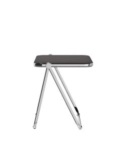 Bureau pliant Anonima Castelli Platone en noir de Giancarlo Piretti, 1970