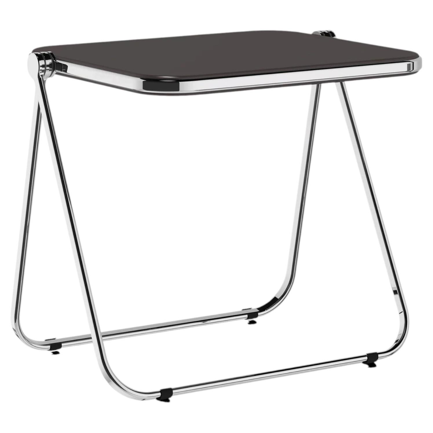 Anonima Castelli Platone foldable Desk in Black by Giancarlo Piretti, 1970