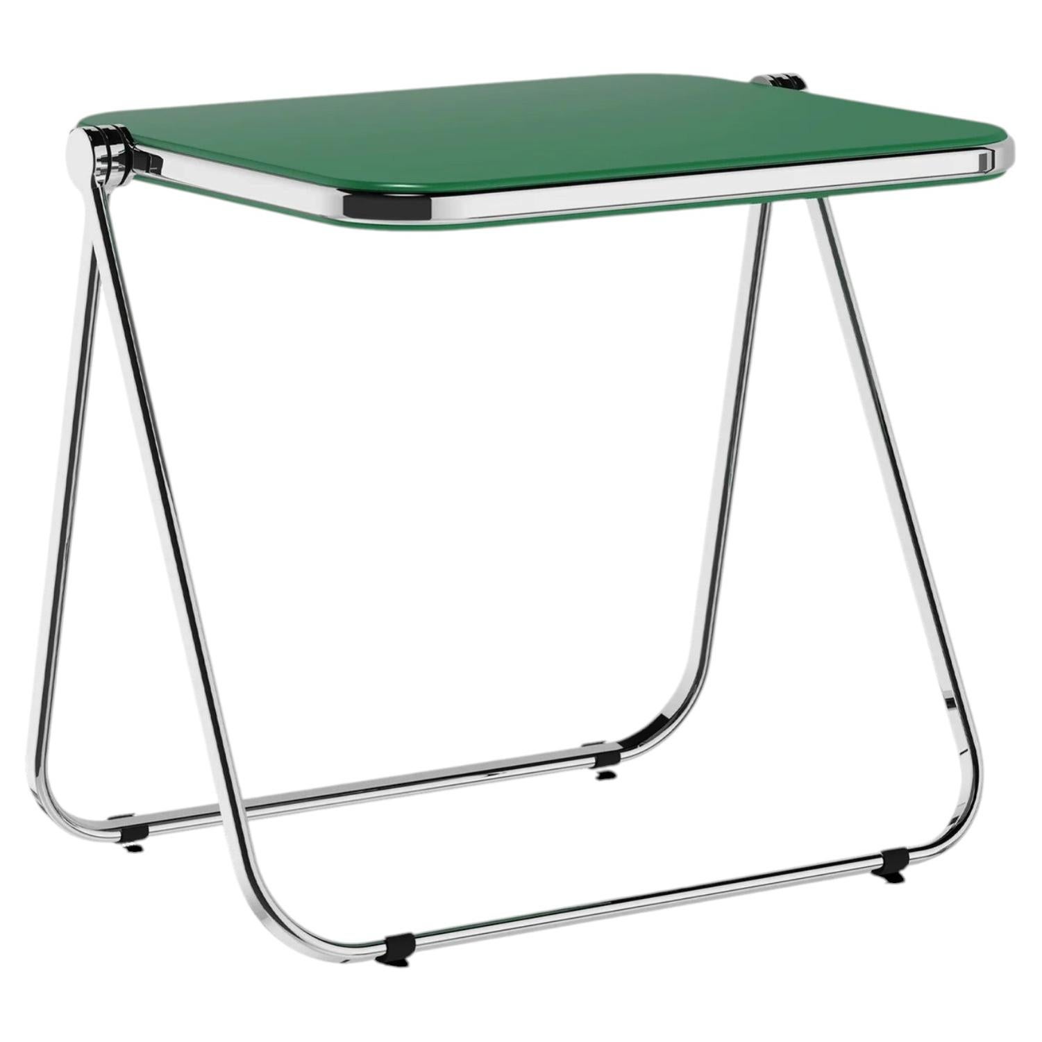 Anonima Castelli Platone klappbarer Schreibtisch in Grün von Giancarlo Piretti, 1970 im Angebot