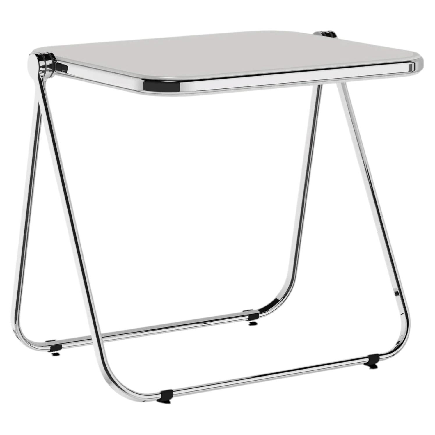Anonima Castelli Platone foldable Desk in White by Giancarlo Piretti, 1970